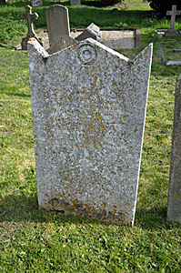 The grave of Robert Bloomfield April 2015